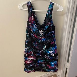 Navy Blue Short Express Dress